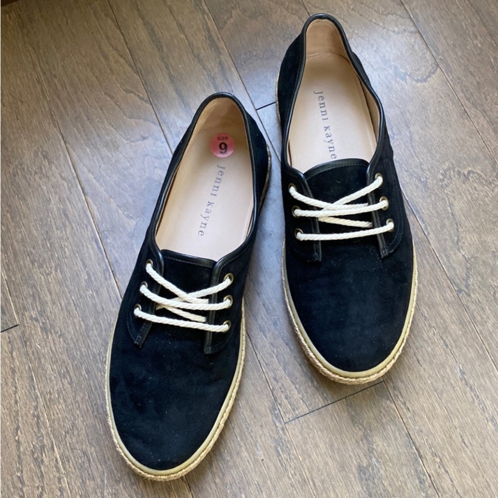 Jenni Kayne Suede Lace Up Sneakers